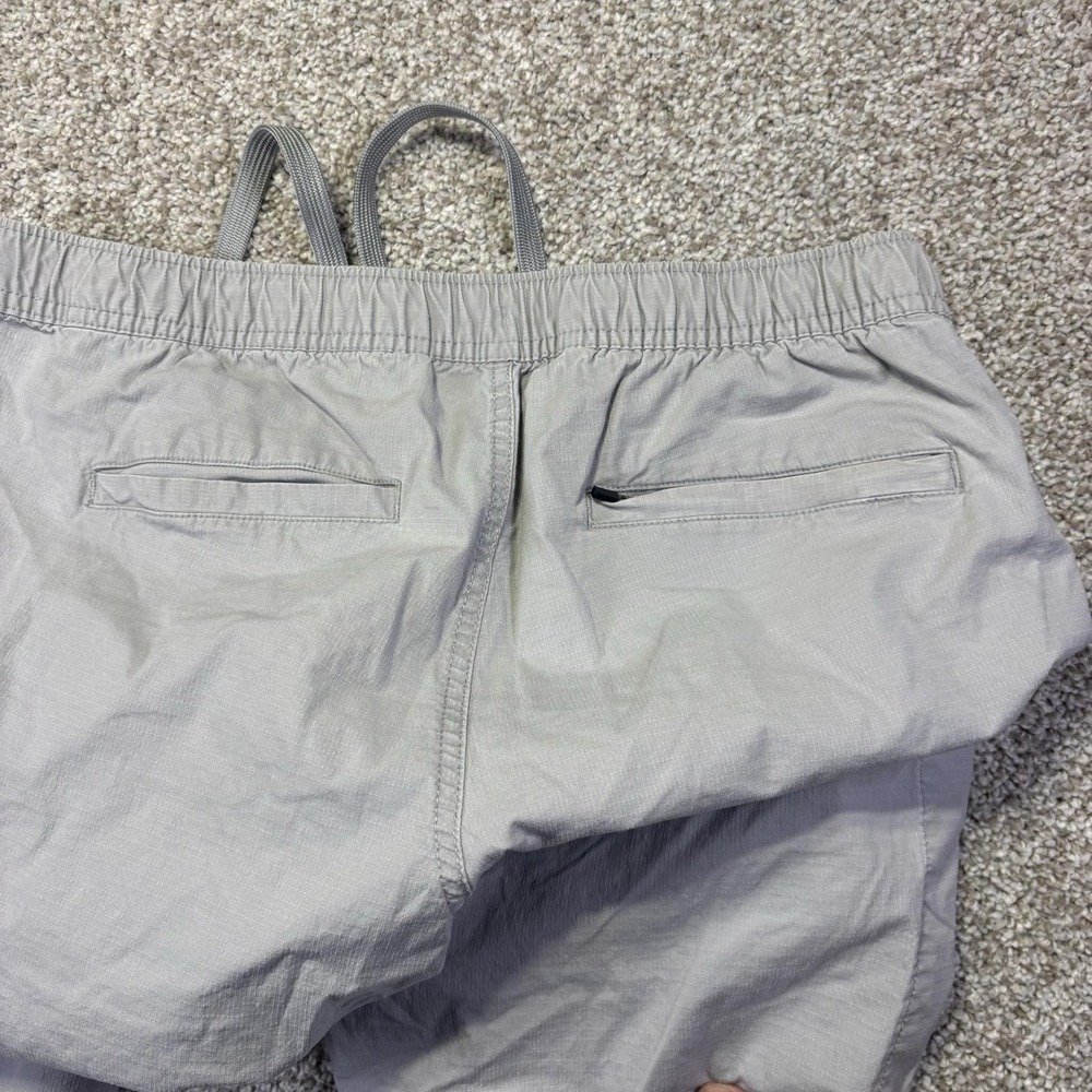 BYLT Pants Mens Large Gray Slim Fit Microfiber Jogger Elastic Waist Pockets - Picture 7 of 7